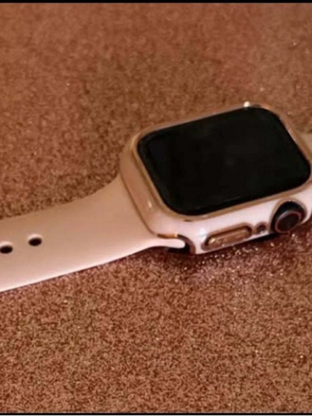 Apple Smartwatch in Black with Blue Display Accent - Apple